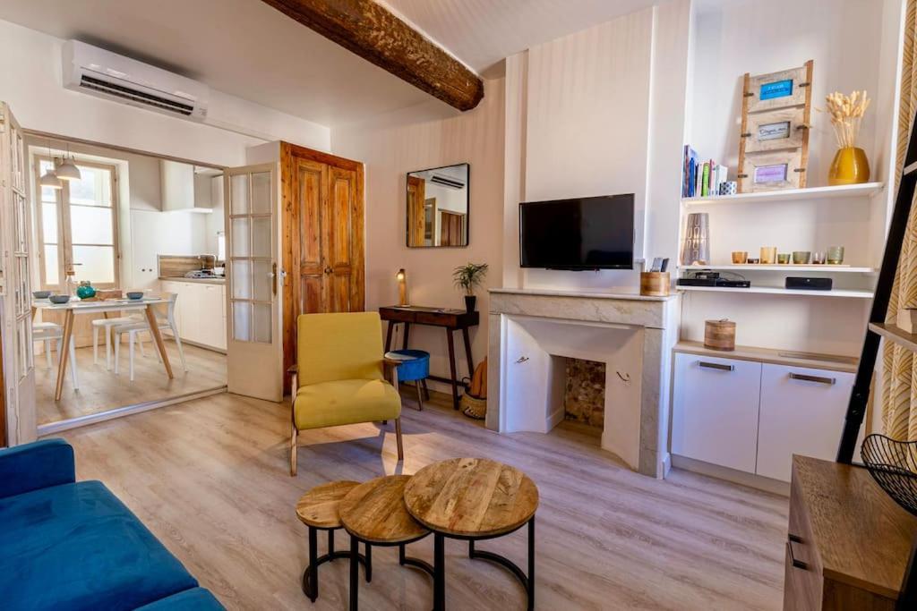 Escapade Au Coeur De Sanary Apartment ภายนอก รูปภาพ