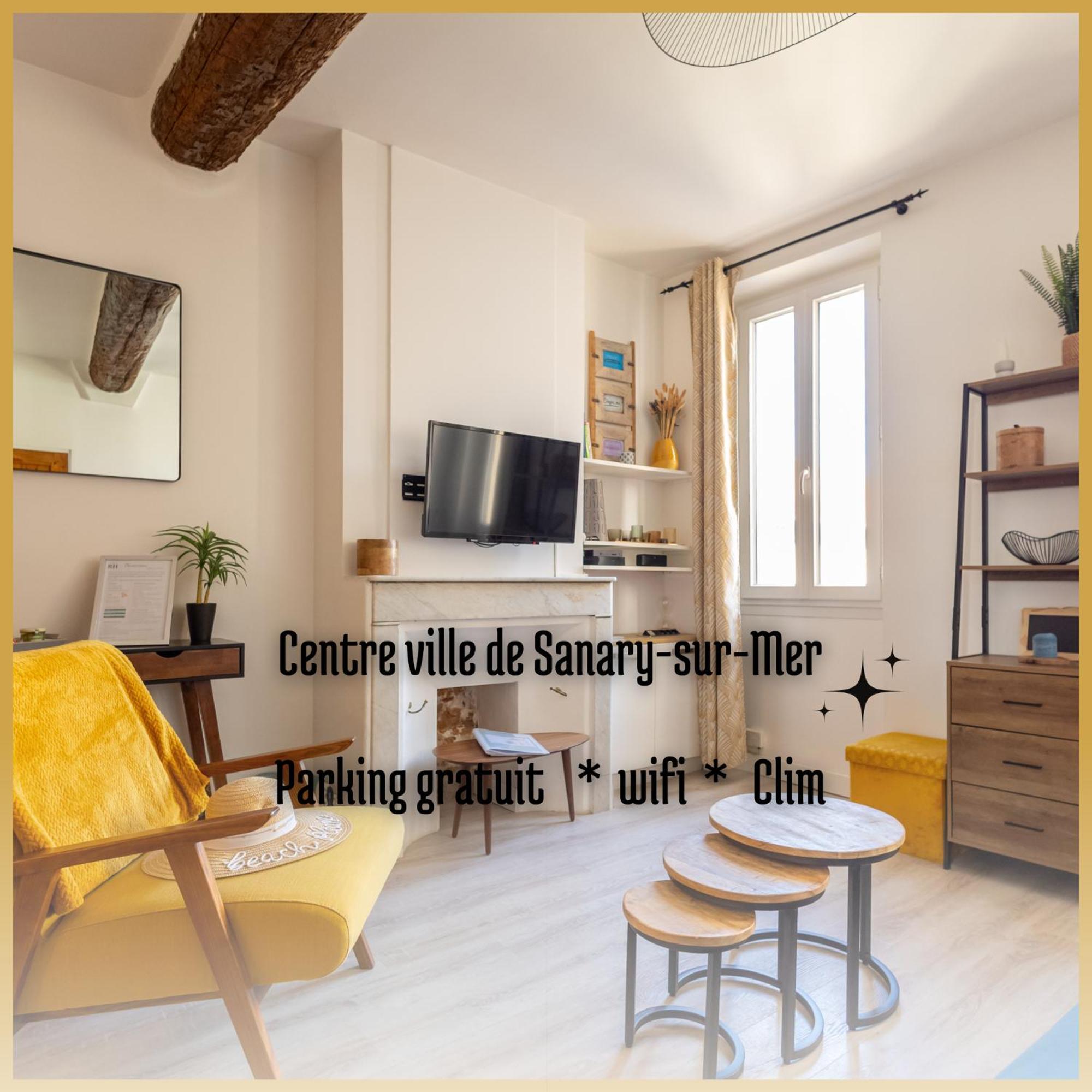 Escapade Au Coeur De Sanary Apartment ภายนอก รูปภาพ